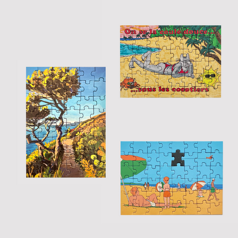 Pack 3 mini puzzles